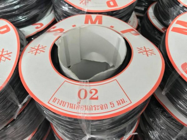ยางอัดกระจก 5 มิล เบอร์ 02